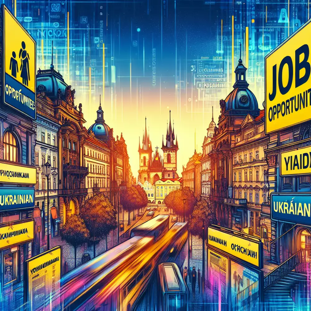práce pro ukrajince praha